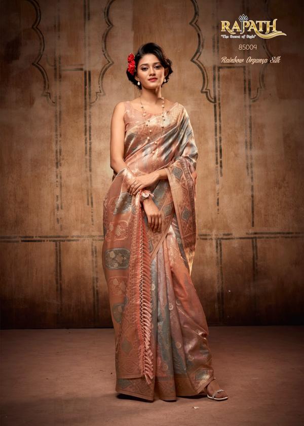 Rajpath Attari Organza Ocassion Wear Saree Collection